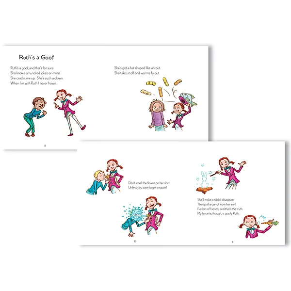 Sellers Publishing Bellybutton Fuzz kinderboek gedichten