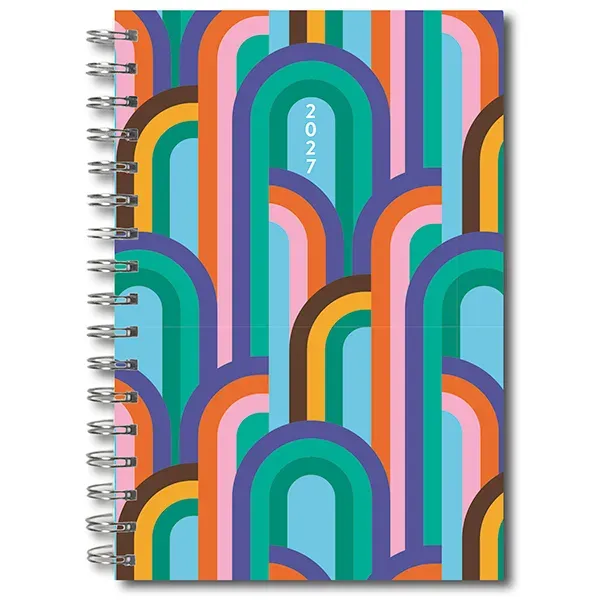 Sellers Publishing Design Essentials Color Cascade 2027 weekplanner