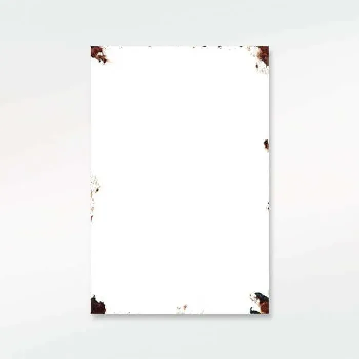 Gozi Roestrand metalen bord 30x40cm verouderd