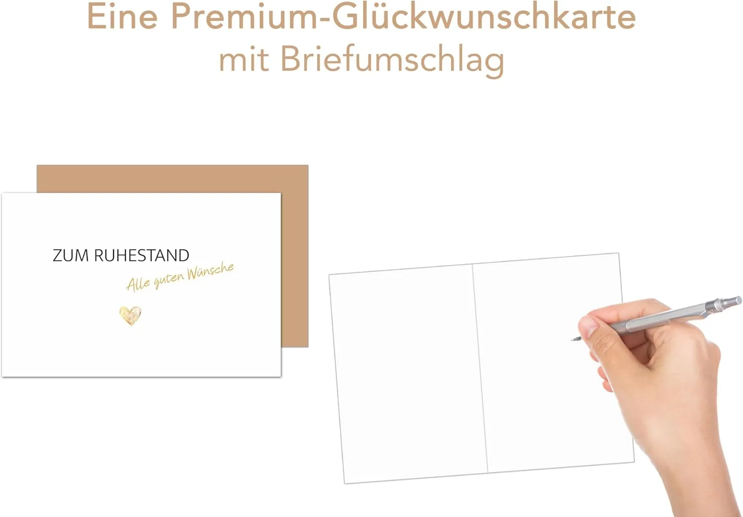 Edition Seidel Premium pensioenkaart R141 afscheid met envelop