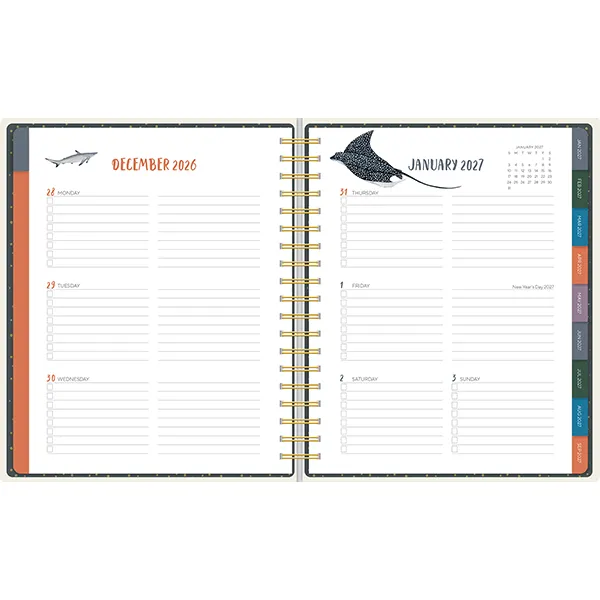 Sellers Publishing 2027 Deluxe Hardcover planner Kelsey Oseid