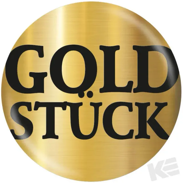 Kurt Eulzer 01-0443 magneetbutton Goldstück folie