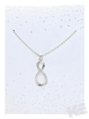 Kurt Eulzer 01-0116 Ketting Infinity Steentjes 40-46cm
