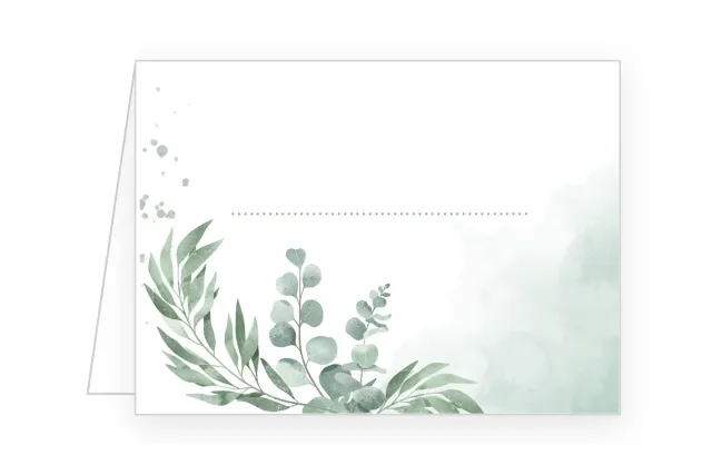 Edition Seidel 21683 tafelnamen eucalyptus set 50 stuks