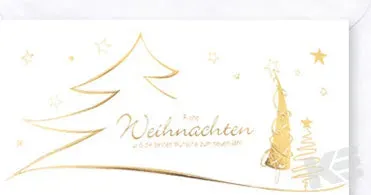 Kurt Eulzer 22-5735 enveloppen wit goud 25 stuks