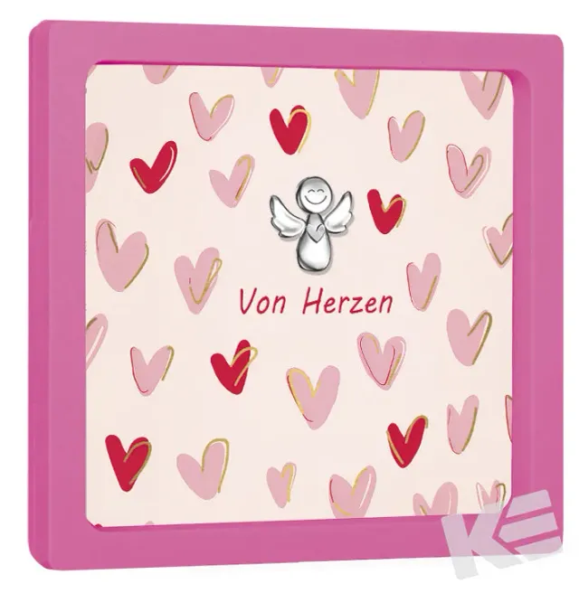 Kurt Eulzer 01-0249 decorframe 10x10 roze 2 stuks