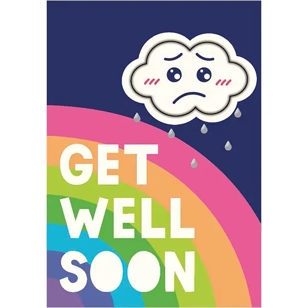 Sellers Publishing Get Well G11890Q beterschapskaarten 6 stuks met enveloppen