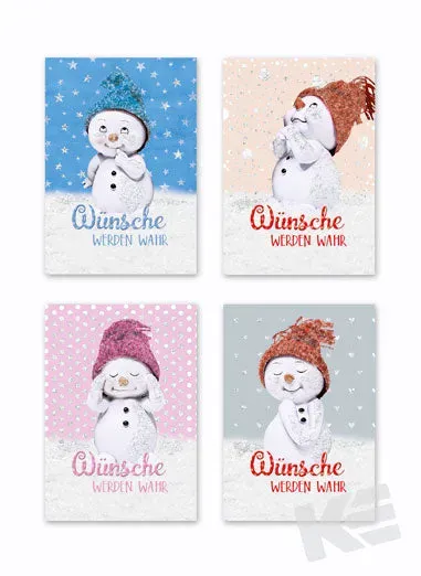 Kurt Eulzer 23-4616 cadeauhanger 3 stuks sneeuwman