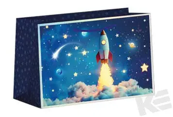Kurt Eulzer 06-0841 geschenktas raket M 23x16 cm