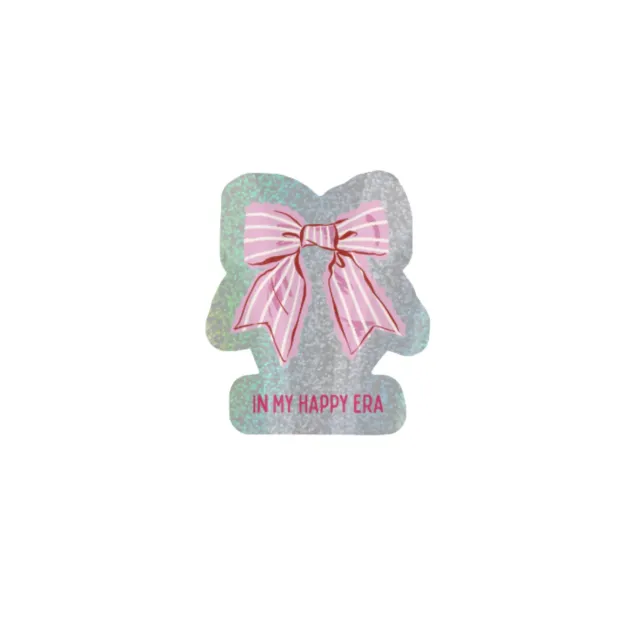 Lilly Braun In my happy era sticker glitter 1 stuk