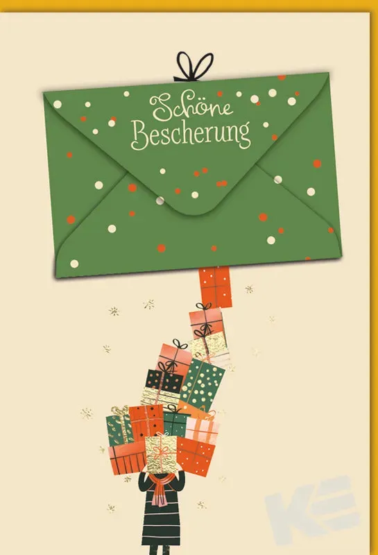 Kurt Eulzer 23-1603 kerst geldkaart christmas carte