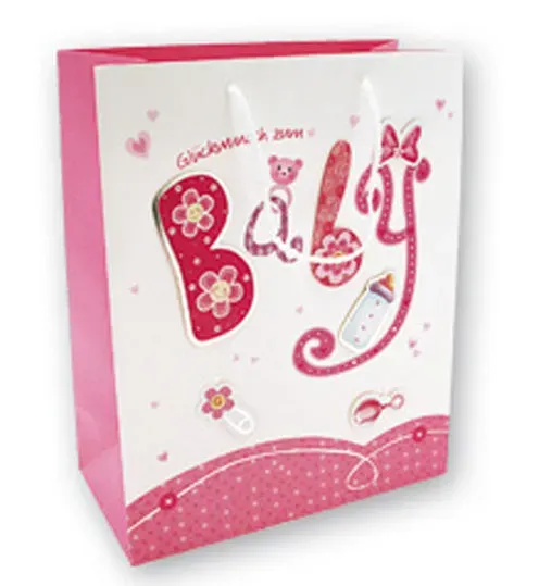 Kurt Eulzer 06-0003 cadeautas baby roze 5 stuks