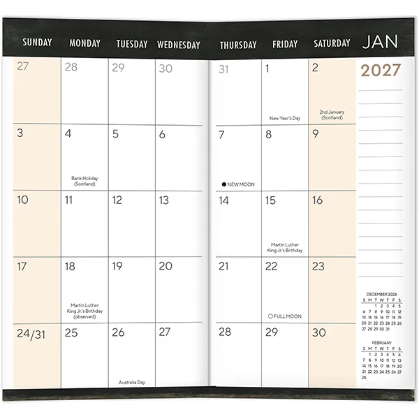 Sellers Publishing Words to Live By 2027 zakagenda 29 maanden