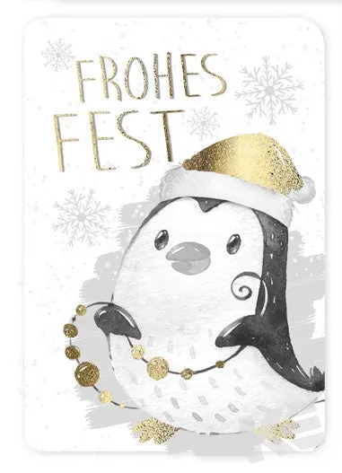 Kurt Eulzer 20-1400 kerstkaarten vogel 10 stuks