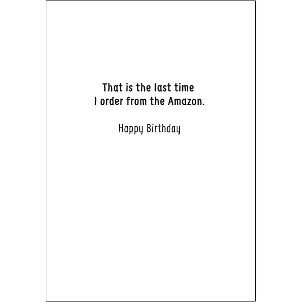 Sellers Publishing Birthday Humor B3986S verjaardagskaarten set van 6