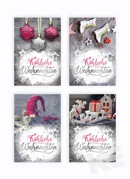Kurt Eulzer 23-4677 cadeaulabels kerst 5 stuks