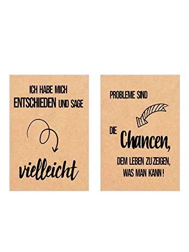 Edition Seidel Leben & Momente 20837 postkaarten kraft 18 stuks