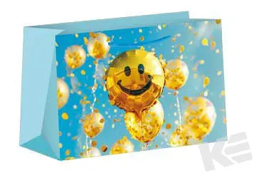 Kurt Eulzer 06-0836 geschenktasje smiley middel 23 cm