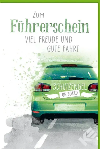 Kurt Eulzer 44-1005 rijbewijs kaart beschermengel auto