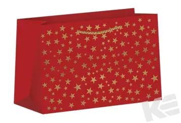 Kurt Eulzer 06-0810 cadeautasjes middel goud 6 stuks sterren
