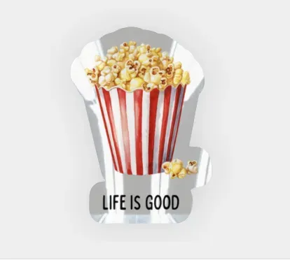 Lilly Braun Life is Good sticker spiegel 2,9x4cm