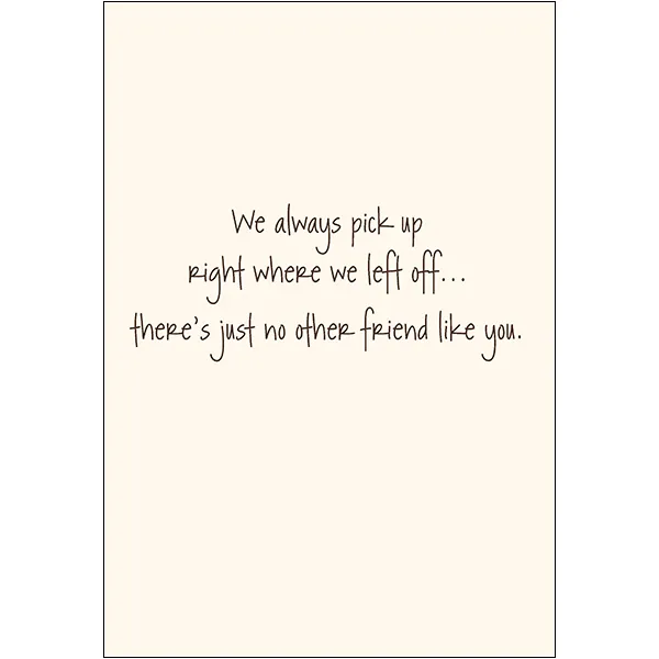 Sellers Publishing Friendship F12139 wenskaarten 6 stuks koffie