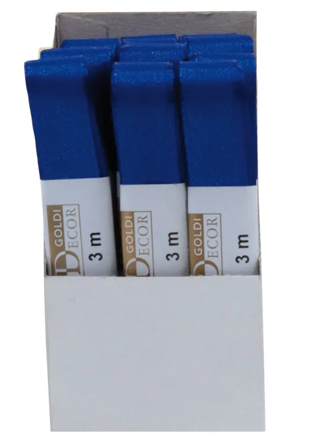 Kurt Eulzer 02-0555 Taftlint kornblauw 15mm 3m 15 stuks
