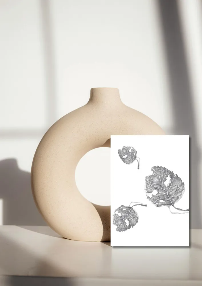 Blad & Beeld Bladeren kaart herfst botanisch