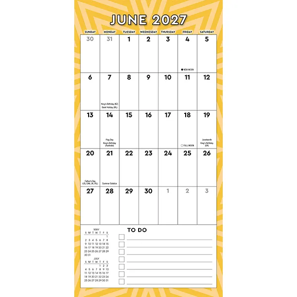 Sellers Publishing Mini Big Grid 2027 planner minikalender