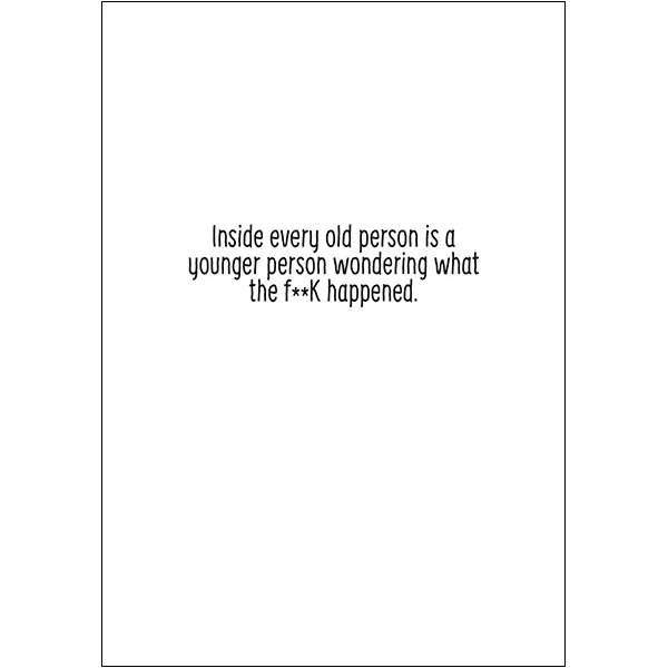 Sellers Publishing Birthday Humor B7355S kaarten 6 stuks brutaal