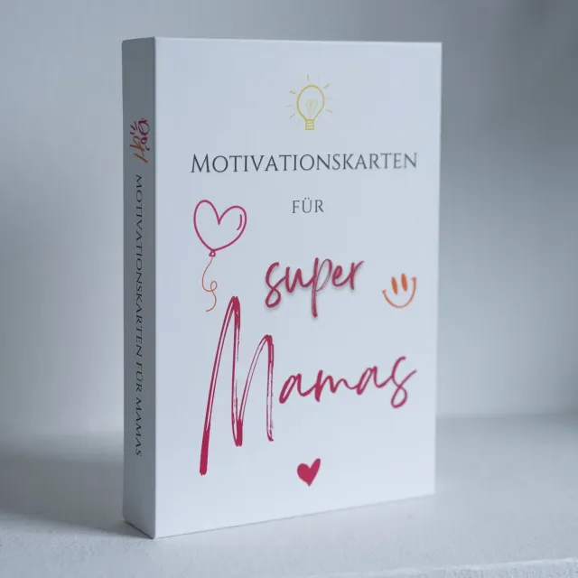 Lilly Braun Mama motivatiekaarten box 40 stuks kraamcadeau