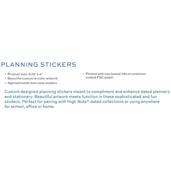 Sellers Publishing Garden Bee planner stickers 540 stuks bloemen
