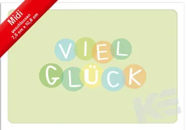Kurt Eulzer Illumina 45-41008 midikaart veel geluk