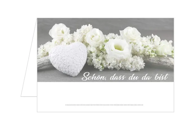 Edition Seidel Premium 20204 plaatskaarten set 50 wit
