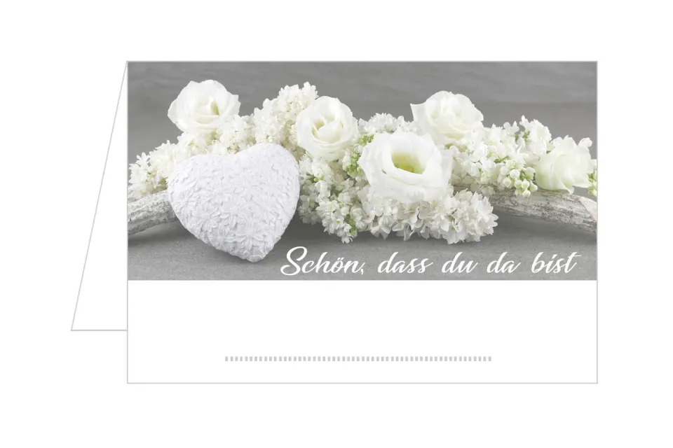 Edition Seidel Premium 20204 plaatskaarten set 50 wit