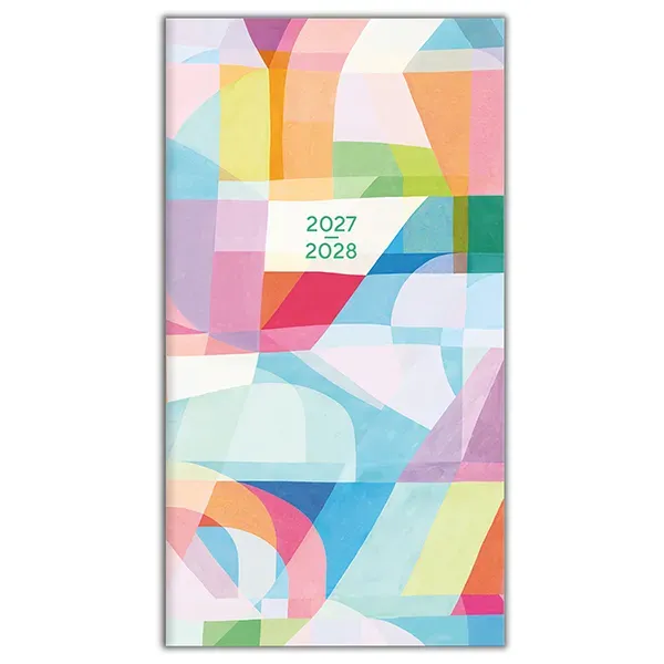 Sellers Publishing Pastel Prism 2027 zakagenda pocket 2-jaar