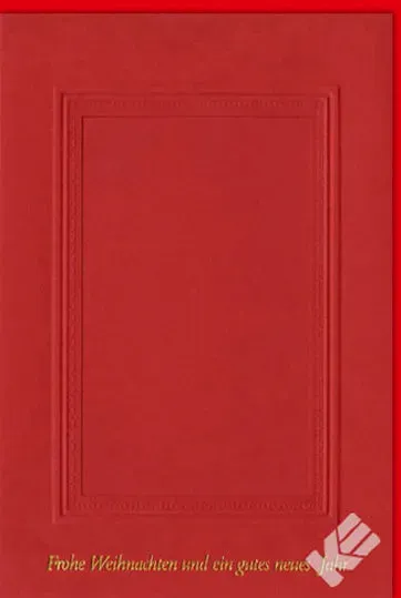Kurt Eulzer 22-1862 passe-partoutkaarten rood 5 stuks