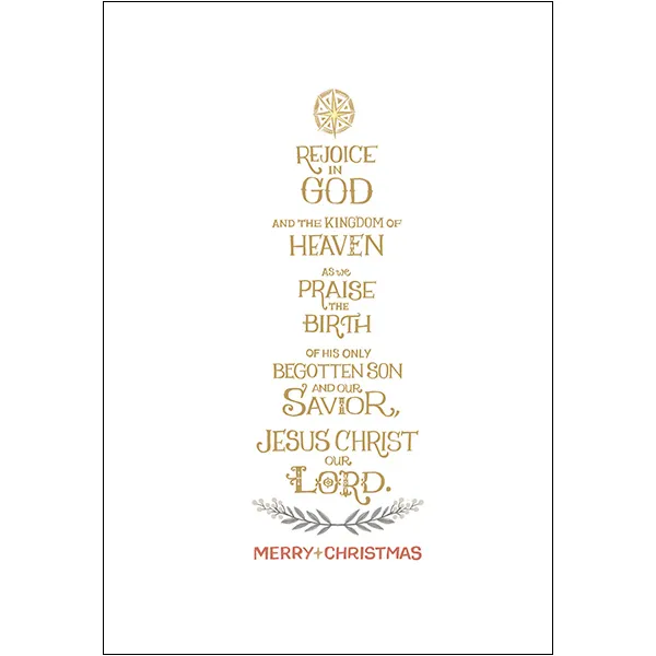 Sellers Publishing Christmas Religious C13052Q kerstkaarten 4 stuks religieus