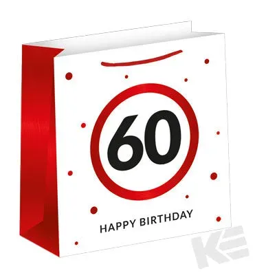 Kurt Eulzer 06-0571 cadeautas 60 jaar rood groot