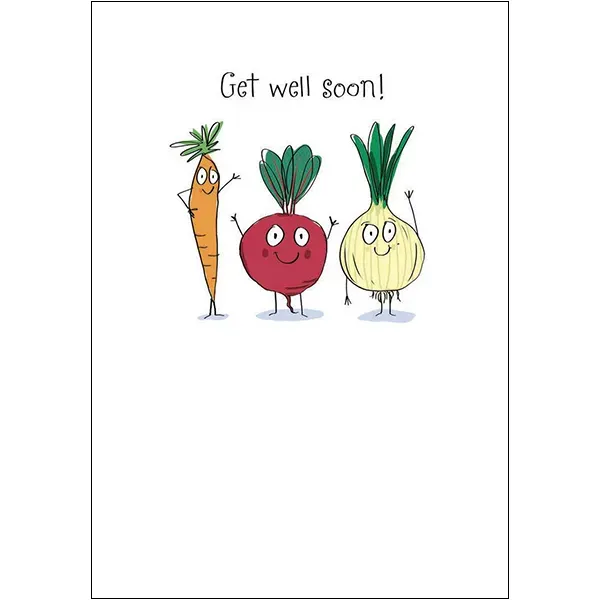 Sellers Publishing Get Well G12508A beterschapskaarten 6 stuks lief