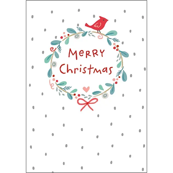 Sellers Publishing Christmas C12008 kerstkaarten 4 stuks natuur