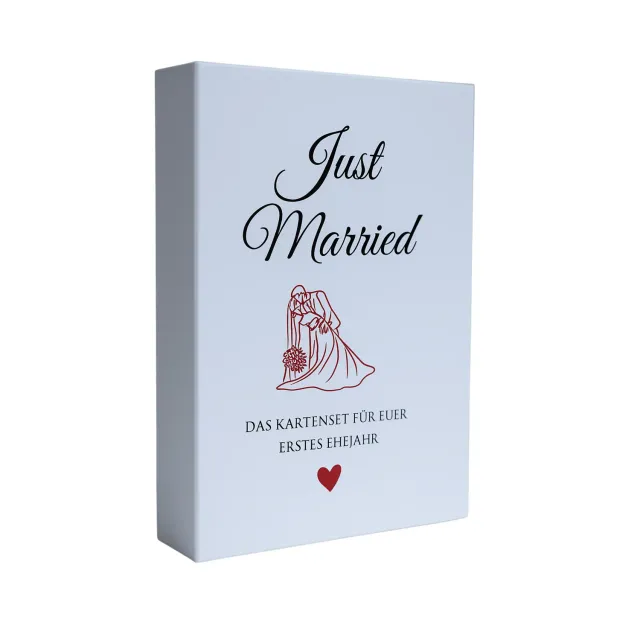 Lilly Braun Just Married kaartenbox 50 kaarten eerste huwelijksjaar
