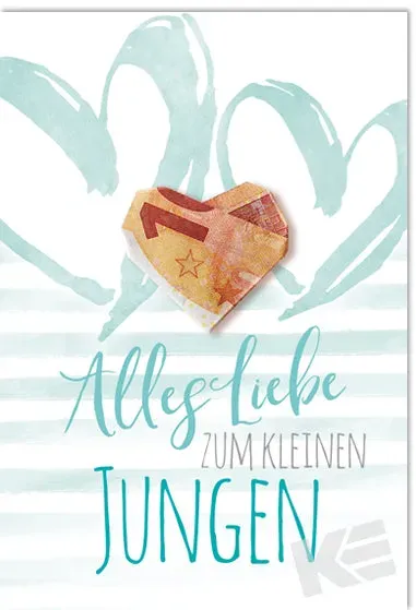 Kurt Eulzer 31-1061 geldkaart jongen met hart