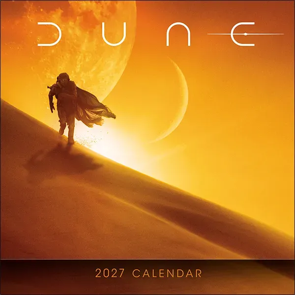 Sellers Publishing DUNE 2027 wandkalender filmbeelden