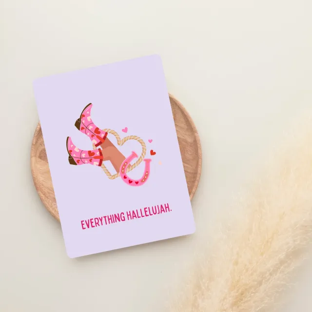 Lilly Braun Hallelujah 5113 postkaart lief