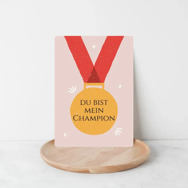 Lilly Braun Champion 5012 postkaart felicitatie