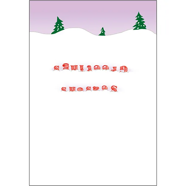 Sellers Publishing Christmas Humor C13032Q kerstkaarten 4 stuks