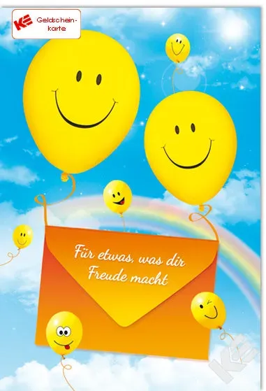 Kurt Eulzer 41-1036 geldkaart ballonnen regenboog
