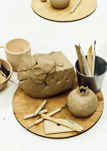 Blad & Beeld Workshop Pottenbakken kennismaking klei