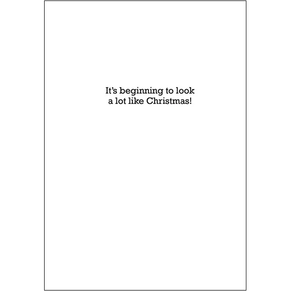 Sellers Publishing Christmas Humor C12075 kerstkaart 4 stuks grappig